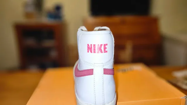 Nike Blazer Mid Blancas Burdeos Talla 43