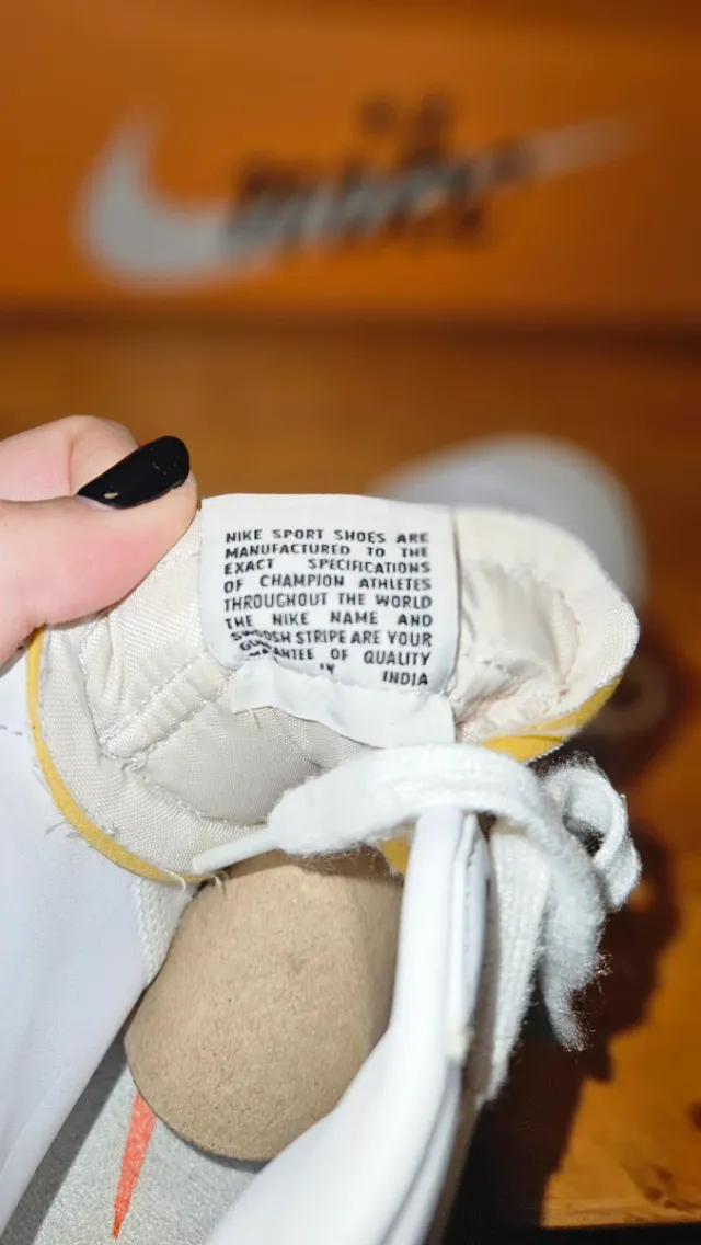 Nike Blazer Mid Blancas Burdeos Talla 43