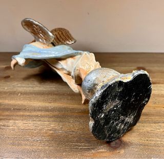 Ángel devocional en Escayola 31 cm Años 50