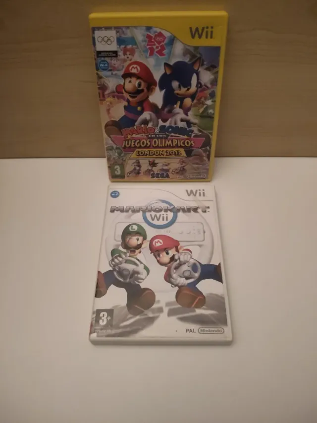 Jogos Wii Mario & Sonic e Mario Kart