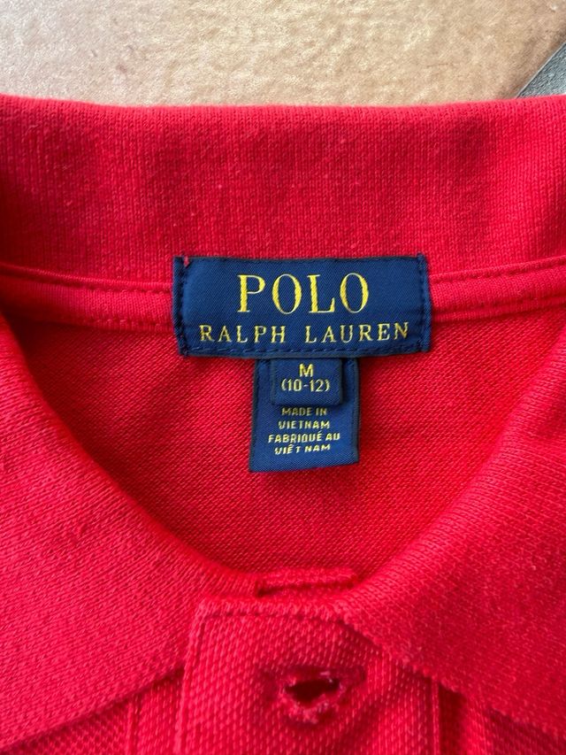 Polo Ralph Lauren Rojo niño