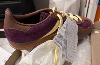 Adidas Gazelle Indoor Nuevas Marrón/Morado