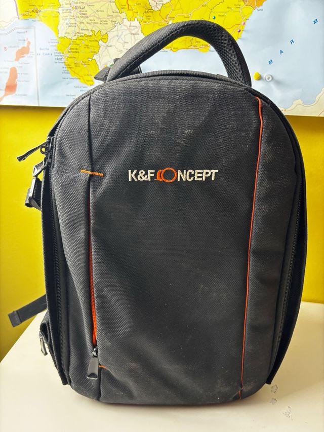 Mochila K&F Concept para tripé e portátil