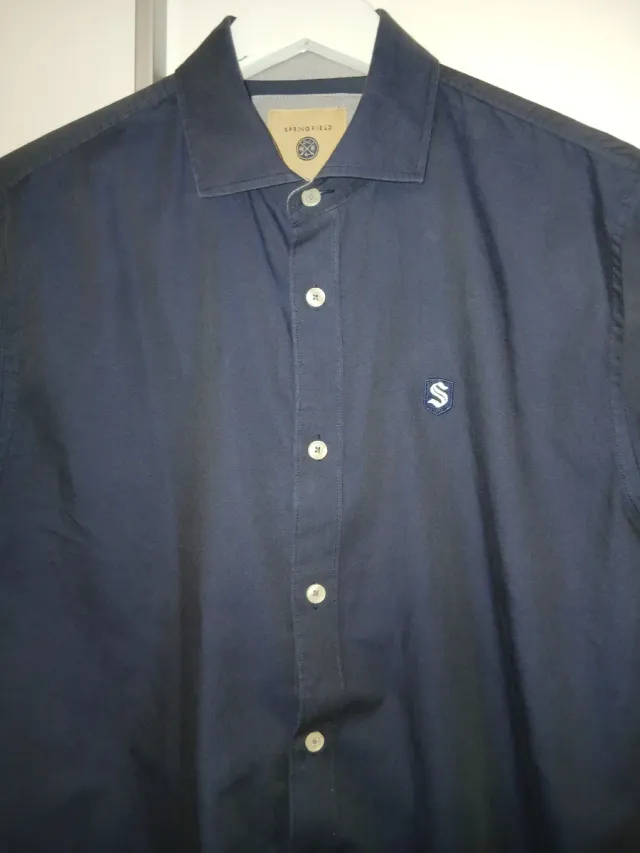 Camisa Springfield Talla M Azul