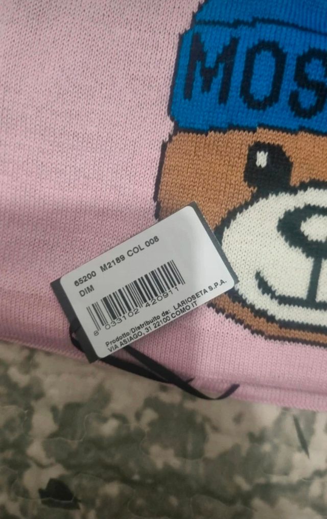 Gorro Moschino Sin Estrenar