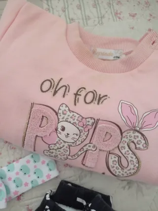 Set abbigliamento bimba 3/6 mesi Champion