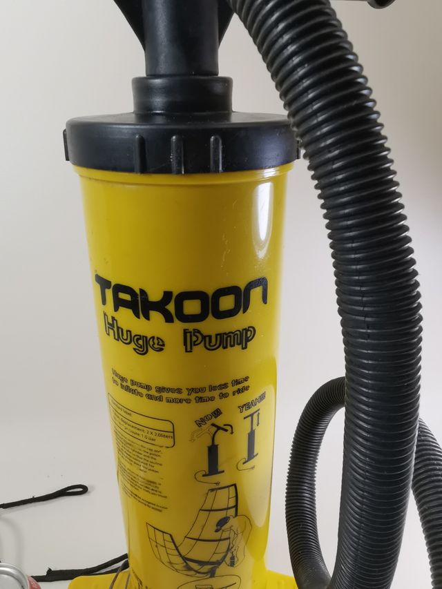 Bomba de mano inflador Takoon