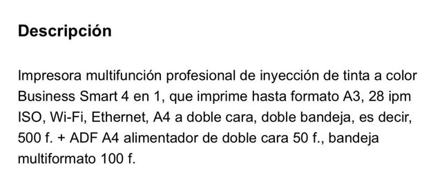 Impresora Brother MFC-J57400W Business Smart