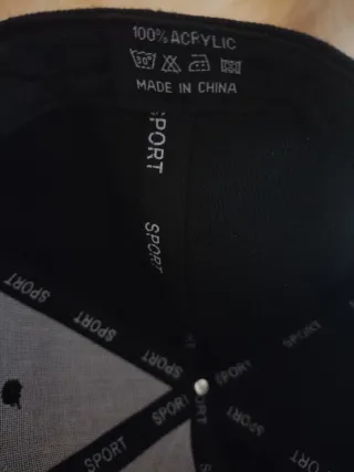 ✅Gorra Negra Estilo Urbano New York Multicolor