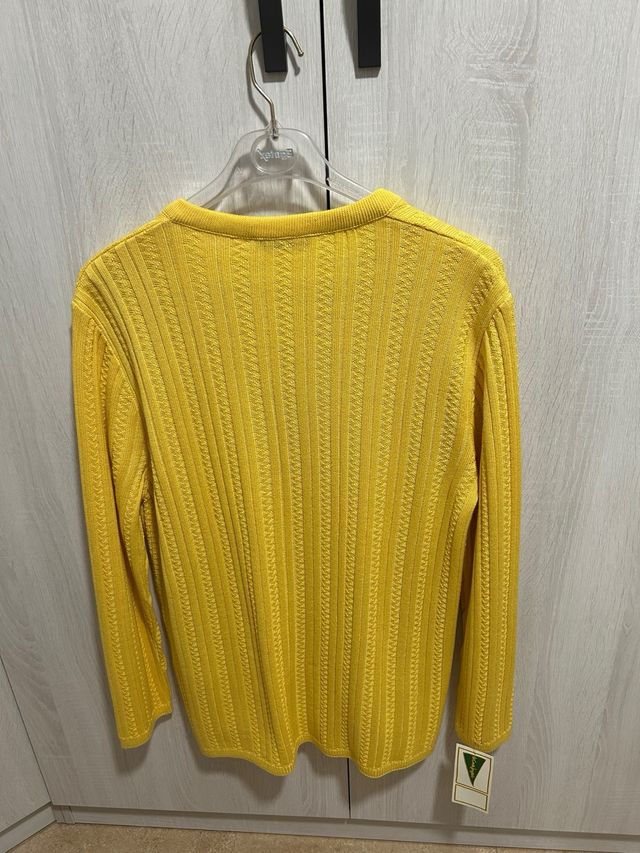 Chaqueta Rebeca Punto Amarilla