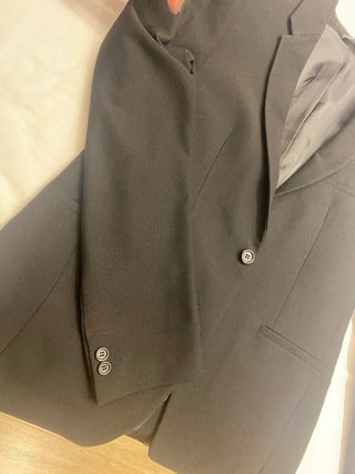 Traje puesto sólo en un Fin de Año.