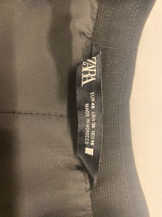 Traje puesto sólo en un Fin de Año.