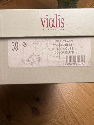 Sandalias Vialis Lola Blush