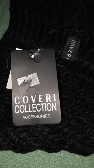 Cappello e Girocollo Coveri Collection Nero