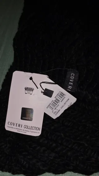 Cappello e Girocollo Coveri Collection Nero