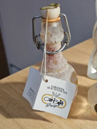 Lotto 5 bottiglie vuote da collezione vintage