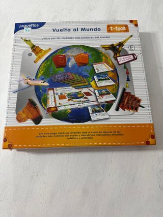 Vuelta al Mundo Juguettos t-toca Juego de Mesa