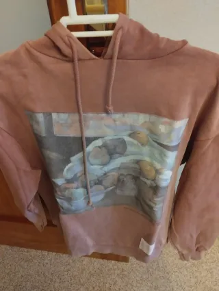 Sudadera Pull&Bear Rosa Talla S