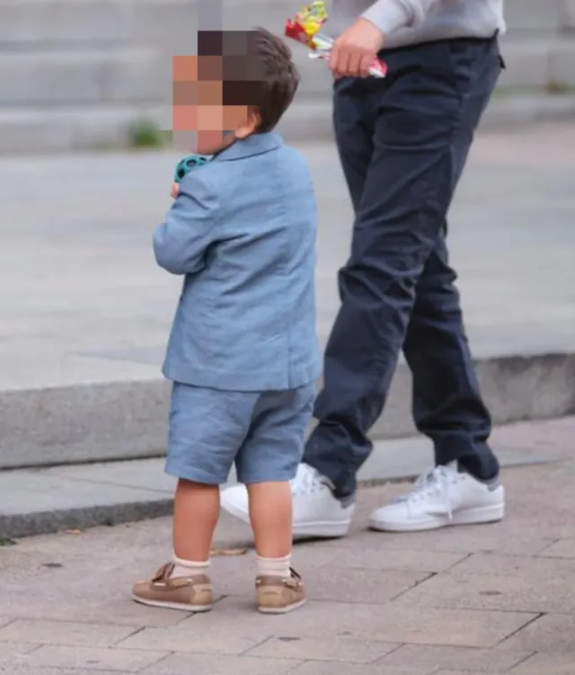 Conjunto traje de ceremonia bebé niño Talla 2