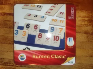 Juego Rummi Clasic Caja Lata