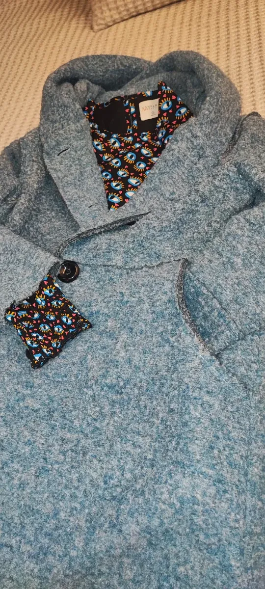 Vestido y Abrigo. Talla M/ 42-44