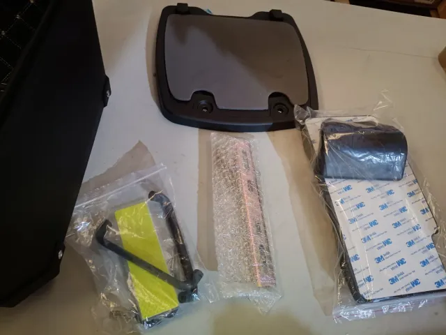 Cajón para moto Negro