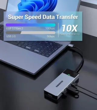 Hub Adaptador OBERSTER USB-C