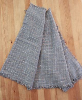 Sciarpa grigia 100% viscosa