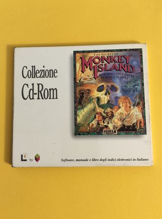 Collezione Cd-Rom Monkey Island Lucasfilm