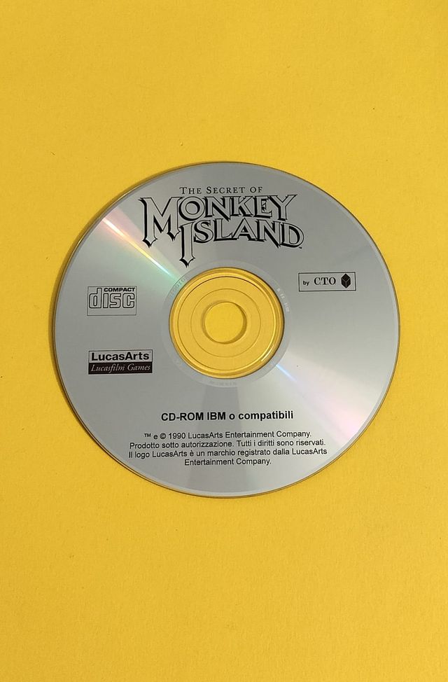 Collezione Cd-Rom Monkey Island Lucasfilm