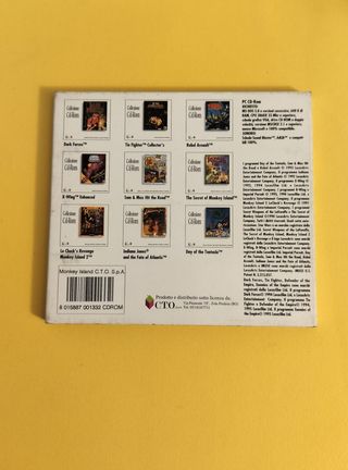 Collezione Cd-Rom Monkey Island Lucasfilm
