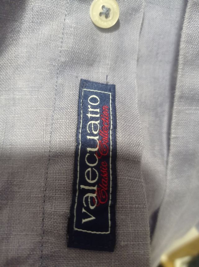 ValeCuatro. Camisa lino caballero