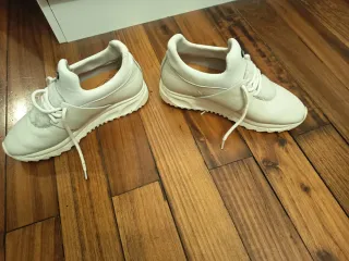 Tenis Dolphie Piel Blancos Corazón