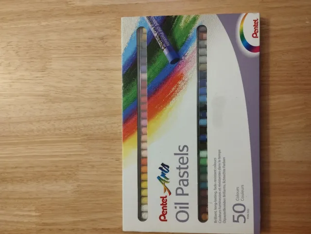 Caja de 50 Pasteles de Óleo Pentel Arts