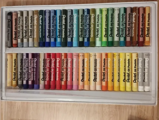 Caja de 50 Pasteles de Óleo Pentel Arts