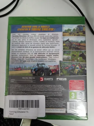 Se vende Farming Simulator 15 Xbox One.