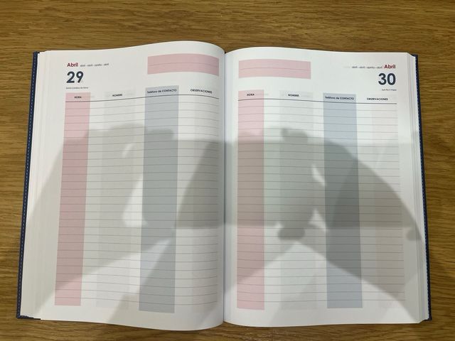 Agenda planning anual DOHE azul.