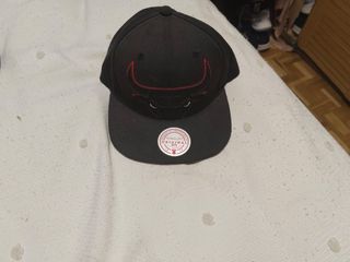 Gorra Mitchell & Ness Chicago Bulls Negra