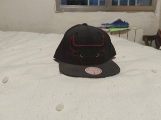 Gorra Mitchell & Ness Chicago Bulls Negra