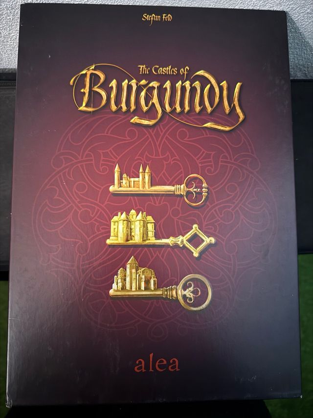 Juego de mesa castillos de borgoña