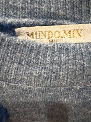 Jersey MIND MIX flores azul Talla M