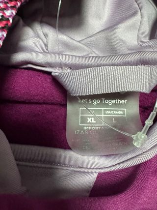 Sudadera IZAS con etiquetas Talla XL