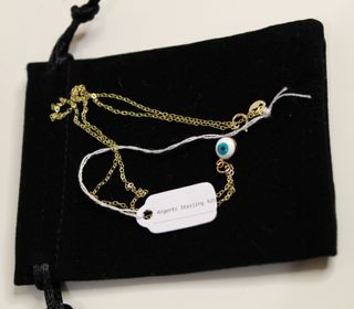 Girocollo Argento 925 Placcato Oro Ciondolo