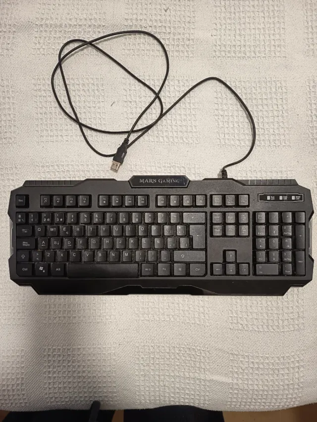 Teclado Gaming Mars MRK0 Negro