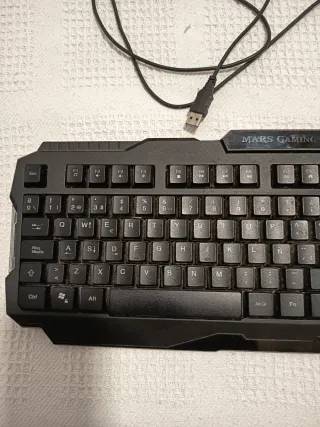 Teclado Gaming Mars MRK0 Negro