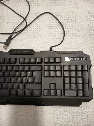 Teclado Gaming Mars MRK0 Negro