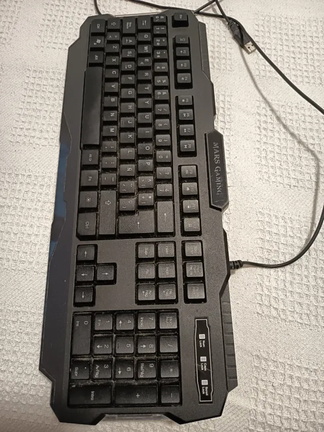 Teclado Gaming Mars MRK0 Negro