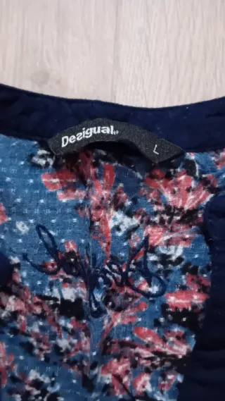 Camisa Desigual Patchwork Multicolor