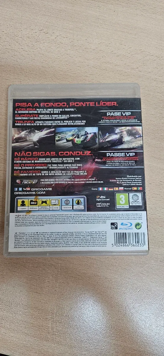 Grid 2 PS3 (PlayStation 3) Gioco di corse