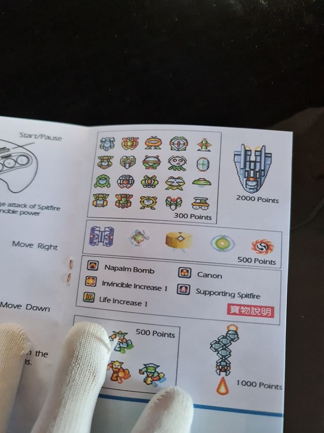 Manual de Substituição The Earth Defend Mega Drive